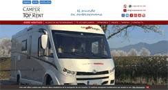 Desktop Screenshot of campertoprent.com